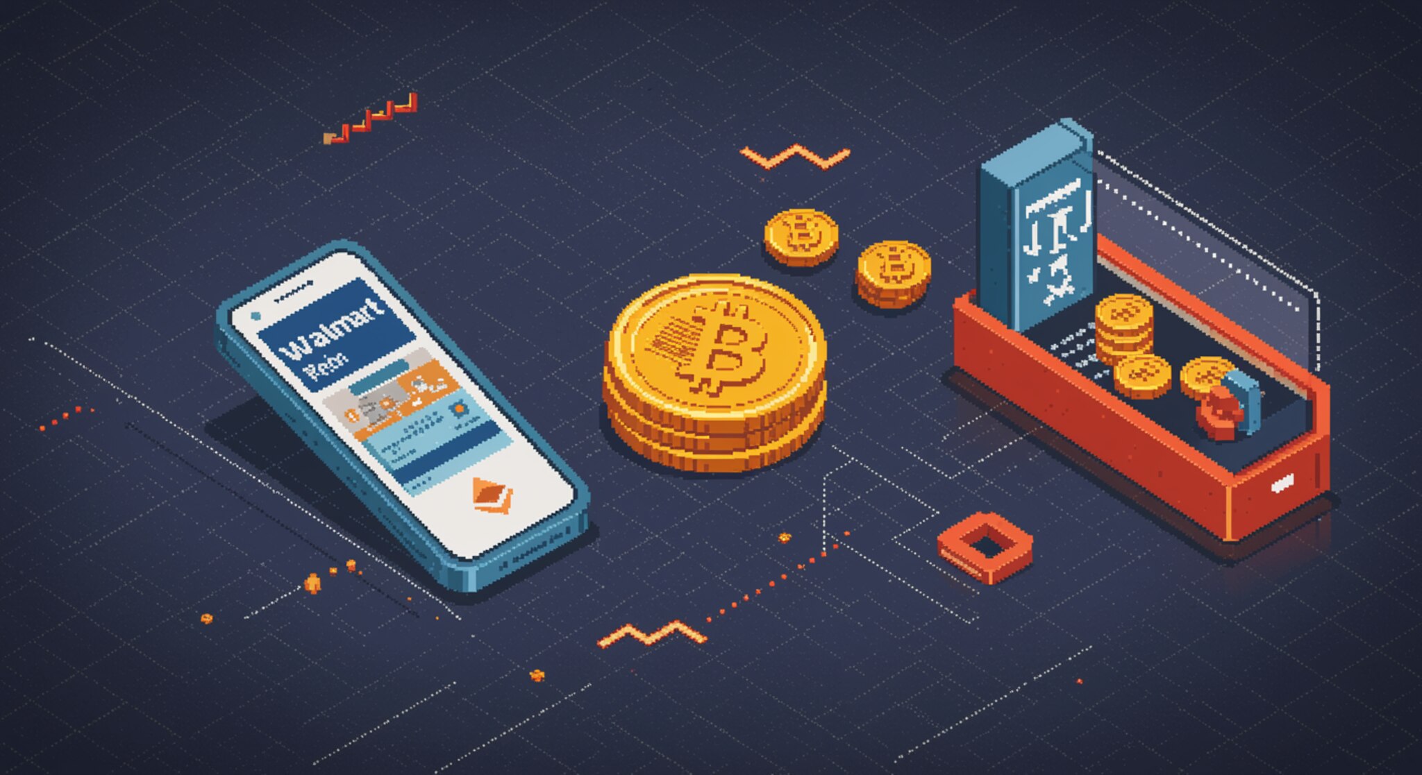 Walmart integrará trading de Bitcoin y Ethereum en su app OnePay